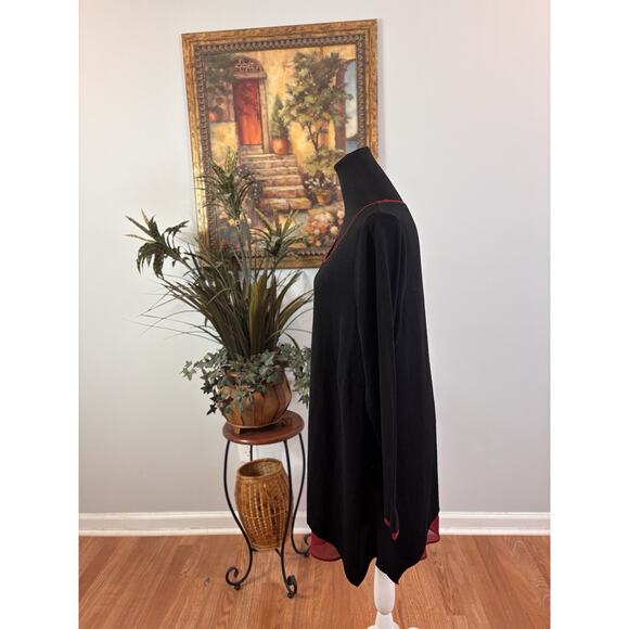 Zim & Zoé Women Dress 20 Boho Artsy Lagenlook Summer Artsy Long Sleeve Pullover - Picture 6 of 13